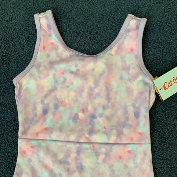 Cat & Jack Biketard/Leotard Size 6/7 - Picture 2 of 4